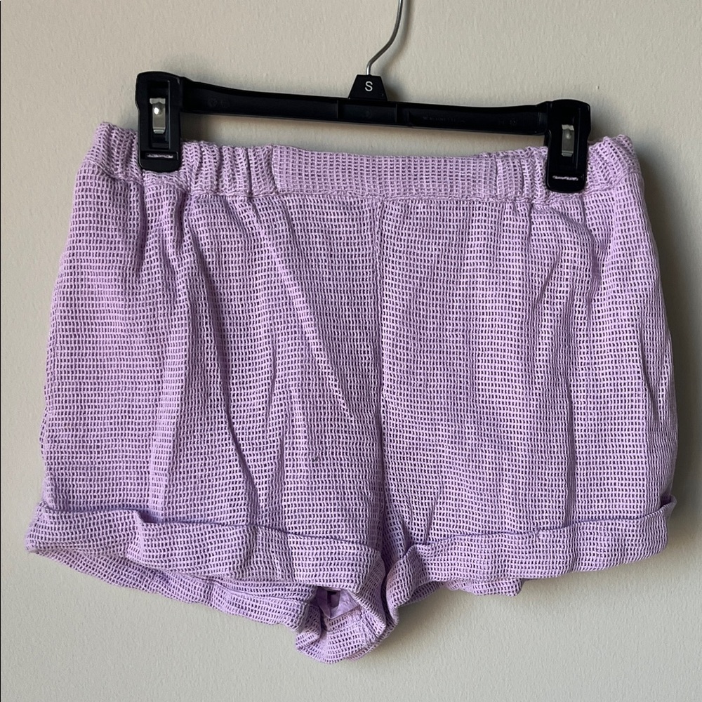 Lavender urbanoutfitters  Knit Shorts